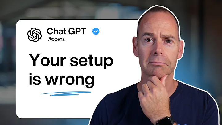 ChatGPT: Most People Get This Setup Wrong