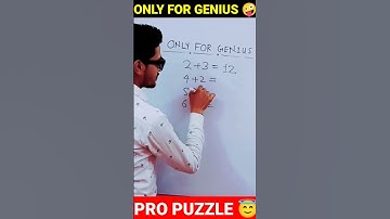 New Pro Puzzle For Genius #shorts #mathsmagic #protricks #puzzle #mathspuzzles