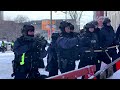Protesters and police clash in Ottawa