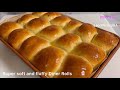 How to make super soft and fluffy Diner Rolls ວິທີເຮັດເຂົ້າຈີ່ເຮືອນແພ