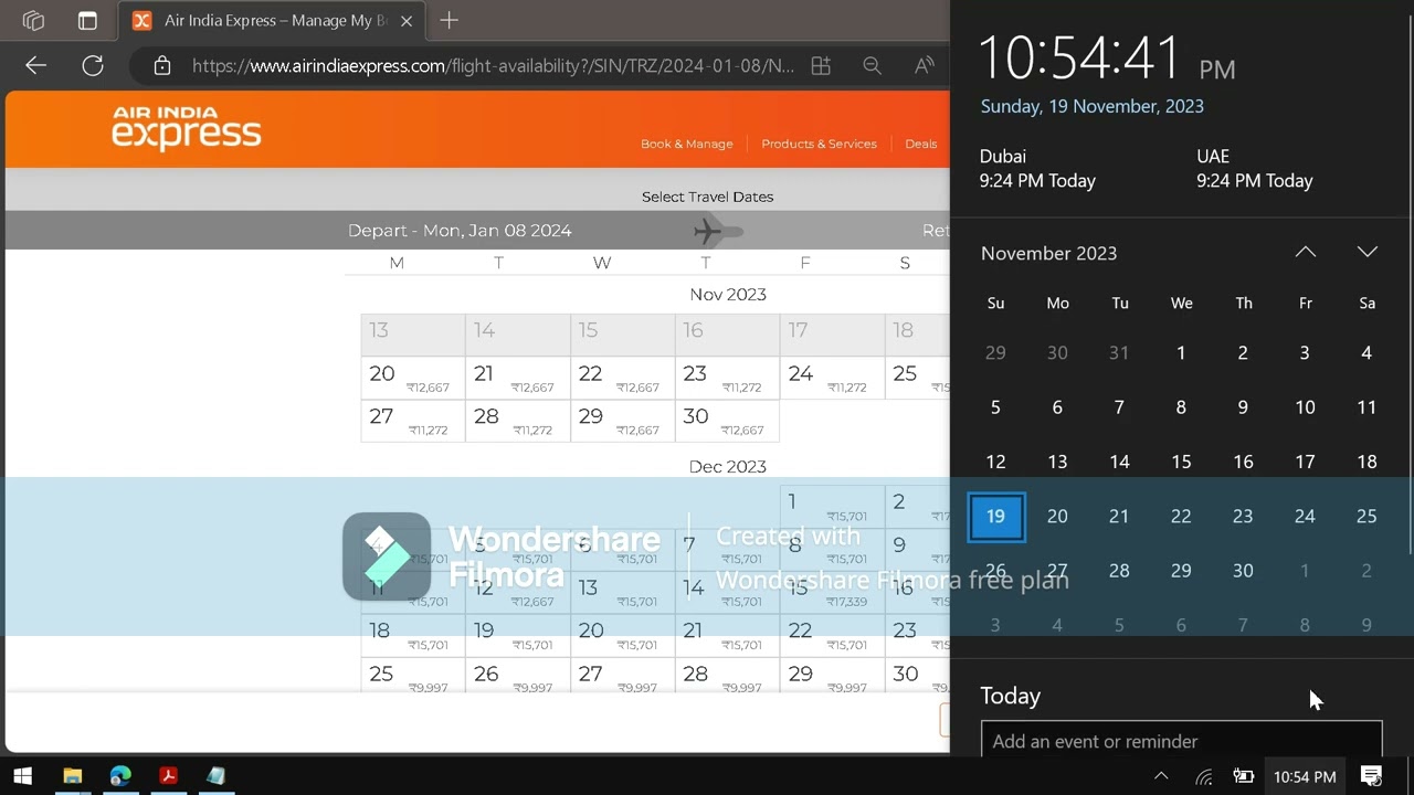 Airindiaexpress date change