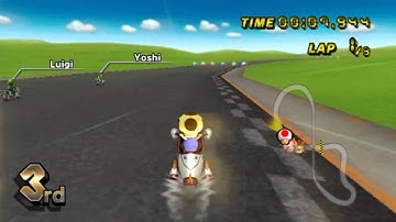 [MKWii] Custom Track - SSBB Mario Circuit (made by Mewtwo2000) [RC.1]