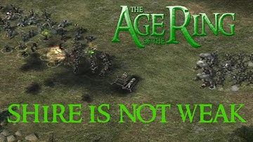 Age of the Ring 9.1.5 - Shire/ Erebor vs Angmar/ S&F ! No Commentary