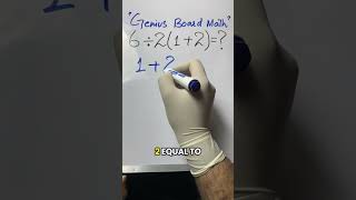 The Viral Math Problem Everyone Argues About #mathdebate #mathchallenge #shorts