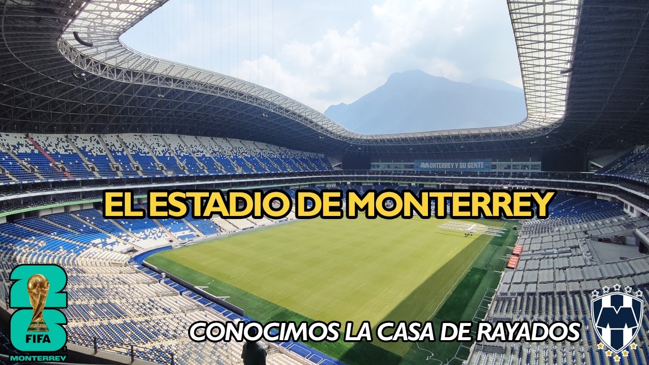 ASI ES el Estadio BBVA de Monterrey 🏟️ | Sede del Mundial 2026