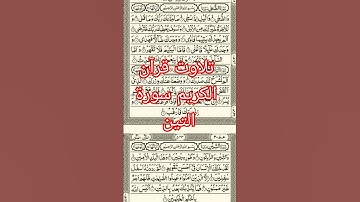 تلاوت قرآن الكريم سورة التين #duet #الإسراء_والمعراج #اكسبلور #المسجد_الاقصى #love #beautiful #peace
