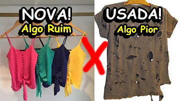 O que significa sonhar comprando roupas novas?