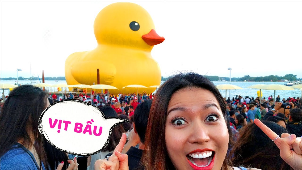 ĐI XEM VỊT BẦU KHỔNG LỒ NẶNG 15 NGÀN KÝ - YouTube