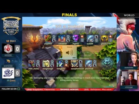 HOC International Winter Series 2016 World Finals - Rose'Noire vs R3dZone