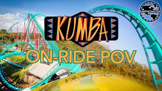 Kumba - ROARS thru SEVEN INVERSIONS at Busch Gardens Tampa - On-Ride POV 4K