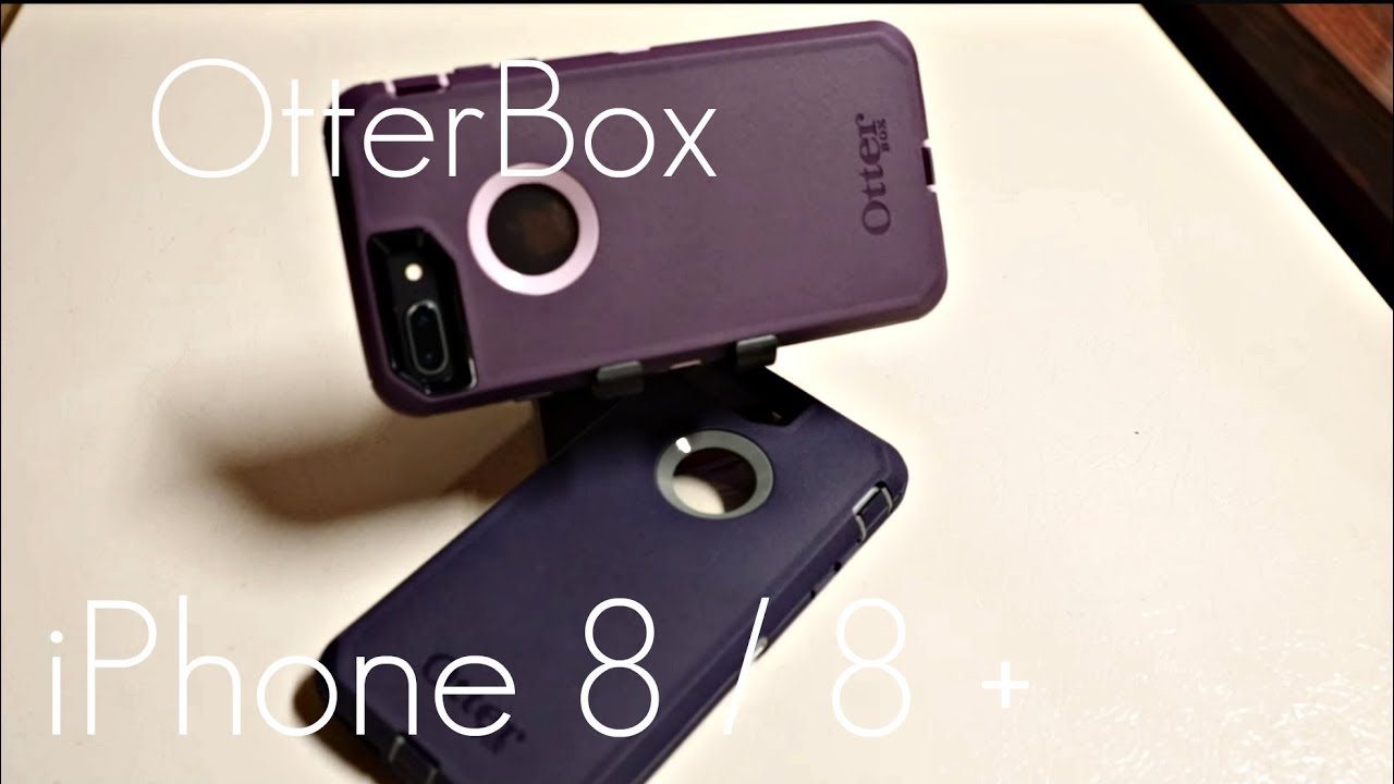 Otterbox Defender Case - Iphone 8 / 8 Plus - Quick Review / Demo - Youtube