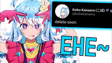 Kobo sing the songs from OSHI NO KO but want to delete that tweet soon