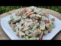 Perfect Chicken Salad Recipe | Salad Recipes | Mütləq Hazırlayacağınız Ləzzətli Toyuq Salatı | ASMR