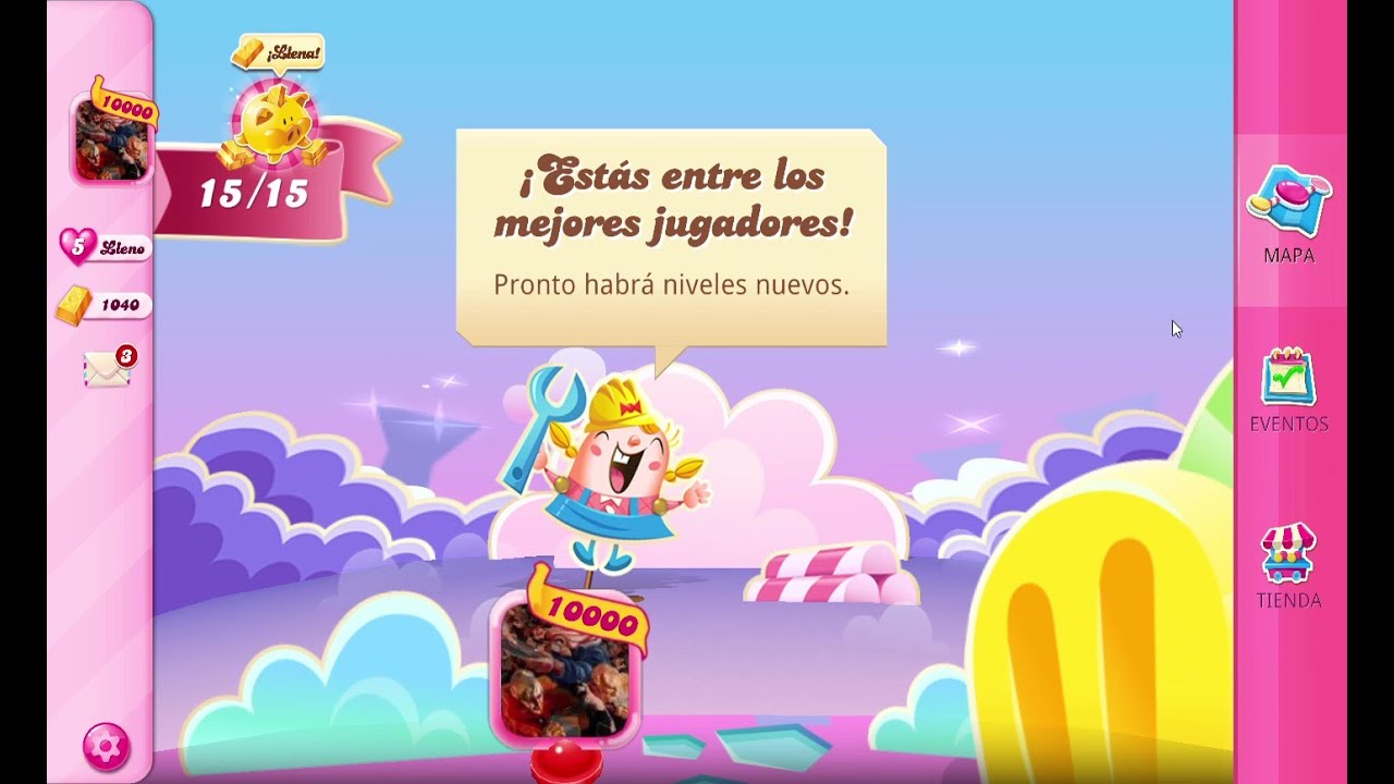 Candy Crush Saga ganha expansão como novo mapa e fases