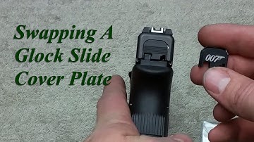 How to change Glock Slide Cover Plate, Tutorial