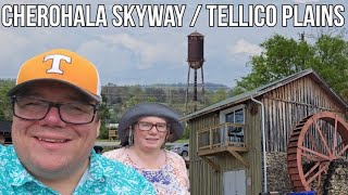 Tennessee Benton's Smoky Mountain Country Hams \/ Tellico Plains \/ Cherohala Skyway\/ Rainy day 2024