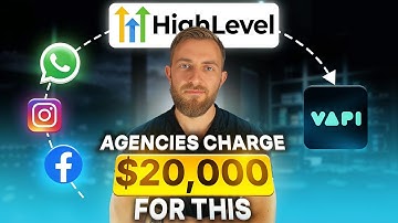 Bekijk hoe ik in 24 minuten een AI DM & Voice System van $ 21.453 bouw (GoHighLevel & Vapi)