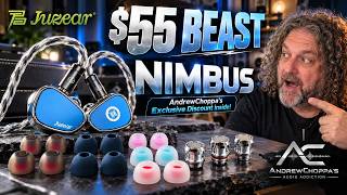 In-house Single DD, glass faceplate, zinc alloy body & 3 tuning nozzles for just $55 Juzear Nimbus!