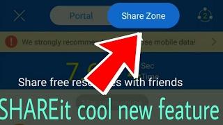 SHAREit latest features and tricks 2017 Android & iOS | what is share zone in shareit screenshot 1