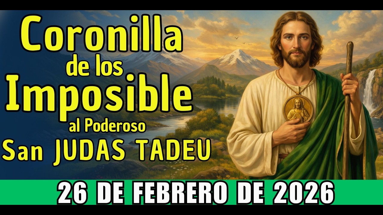 Rompe Cadenas con la Coronilla a San Judas Tadeo: Milagro en el Callejón sin Salida