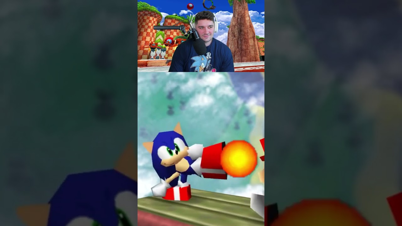 Что если бы Соник был в Smash 64?