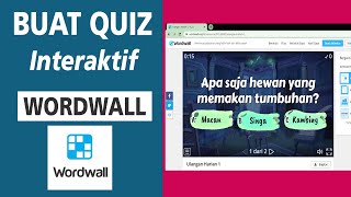 Cara  Membuat Quiz Interaktif Online di Wordwall (Media Pembelajaran interaktfi) ~ Tutorial Wordwall screenshot 3