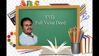 FVD Full Value Deed | Title Search | RJ Tharani |