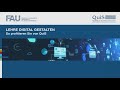 QuiS - Lehre digital gestalten an der FAU Erlangen-Nürnberg