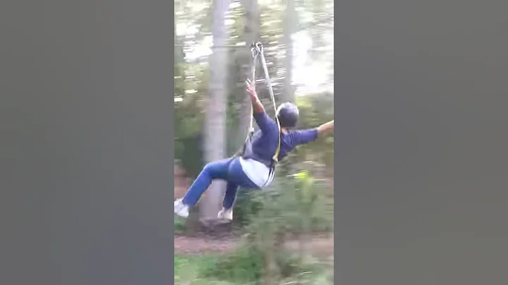 Nikki Teague 2013 birthday zipline
