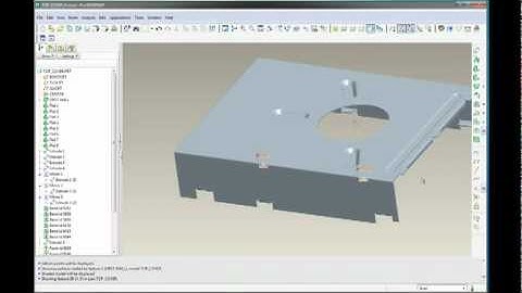 Pro_ENGINEER WildFire 4.0 Sheetmetal Part 3.flv