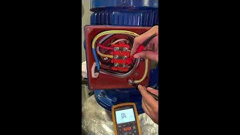 How to check Delta motor winding resistance and condition