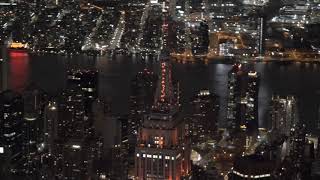 NEW BEATLES Mashup Music-to-Light Show at the EMPIRE STATE BUILDING!