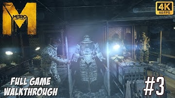 METRO LAST LIGHT REDUX Full Walkthrough Part 3 | Max Settings FULL HD 60FPS - No Commentary
