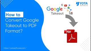 Export Google Takeout to PDF With Attachments in Bulk