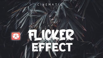 How to make cinematic Flicker effect || kinemaster tutorial || black cinematic Flicker effect
