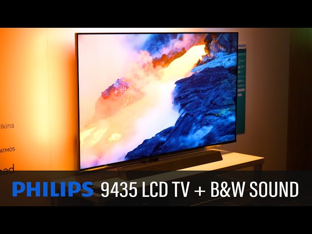 PHILIPS PUS9435 || 4K LCD TV + BOWERS & WILKINS SOUNDBASE (2020) - YouTube