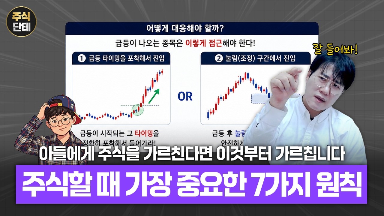 내 아들에게만 알려주는 주식 초보 탈출 필승 원칙 7가지