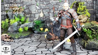 Mcfarlane Toys The Witcher Wild Hunt GERALT OF RIVIA Action Figure Review