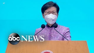 Hong Kong leader Carrie Lam will not seek a 2nd term l ABC News