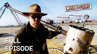 Recreating The Archimedes Steam Cannon! | MythBusters | Season 4 Episode 14 | Full Episode