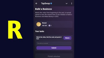 Build a Business | Tapswap Code