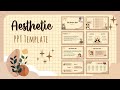Aesthetic PPT #11 | Animated Slide Easy Simple [ FREE TEMPLATE ]