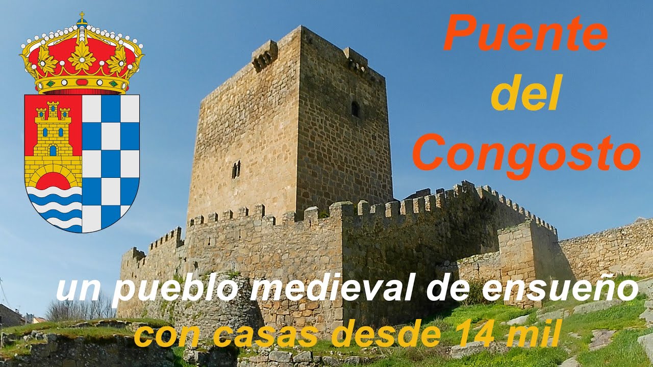 Puente del Congosto - una joya medieval con un castillo y una zona de baño espectacular