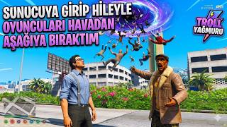 Gökyüzünden Oyuncu Yağdirdim Fivem Troll