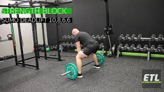 Athlete Programme- Week 3 & 4- Day 3- Part 2
