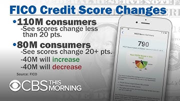 FICO credit score system updates to affect millions of Americans