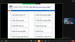 STEM Triển khai giáo dục STEM trong chương trình giáo dục phổ thông mới