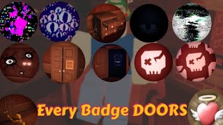 How to get EVERY badge in Roblox Doors!