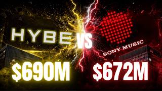 SONY HAS THOUSANDS OF ARTISTS, HYBE HAS 15, HOW DID HYBE EARN MORE IN CONCERT & MERCH?