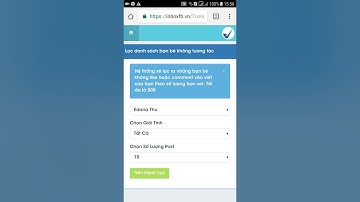 Lọc bạn bè không tương tác tự động bằng công cụ Inboxfb